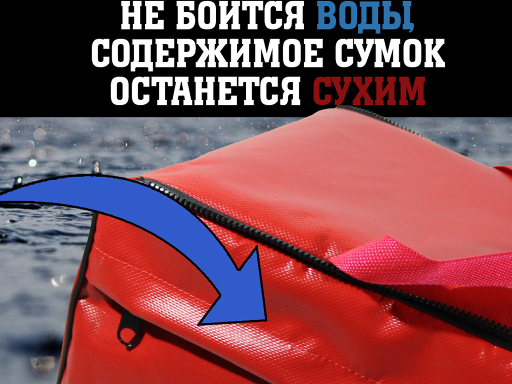 Накладки на банки в лодку комплект, сумка и две накладки 65x20